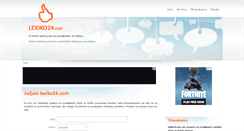 Desktop Screenshot of lexiko24.com